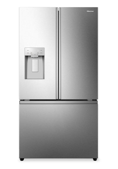 Hisense 36" 30 Cu. Ft. French Door Refrigerator – Fingerprint Resistant Stainless Steel HRF300P7DSE | Réfrigérateur Hisense de 30 pi3 et de 36 po à portes françaises - acier inoxydable résistant aux traces de doigts - HRF300P7DSE