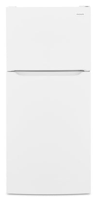  Réfrigérateur Frigidaire de 18 pi3 et de 30 po à congélateur supérieur qui convient à une installation dans un garage - blanc - FFHT1814YW