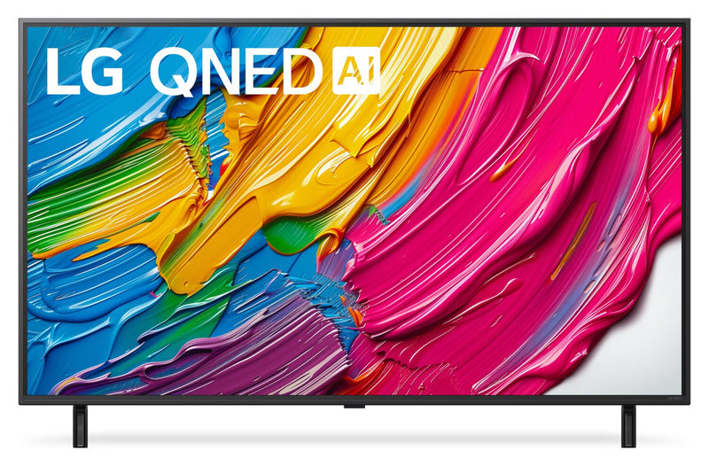 Téléviseur intelligent QNED LG QNED80 UHD 4K de 50 po avec webOS (50QNED80AUA.ACC) - modèle 2025