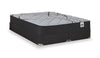 Ensemble Matelas semi-ferme à plateau régulier dans une boîte Red Cedar de Springwall pour très grand lit