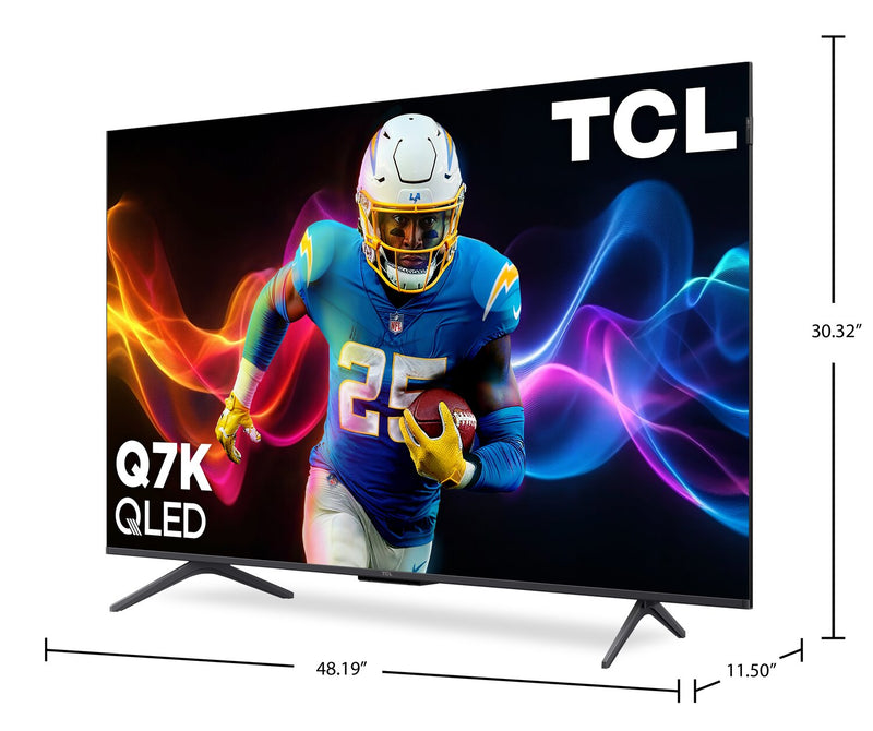 Téléviseur intelligent QLED TCL Q79K UHD 4K de 55 po avec Google TVMC (55Q79K) - modèle 2025