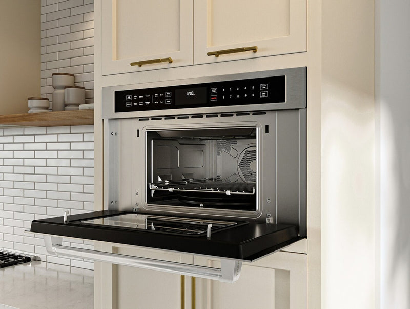 Four à micro-ondes professionnel encastré Thor Kitchen de 1,6 pi3 avec friture à air - acier inoxydable - TMO30H