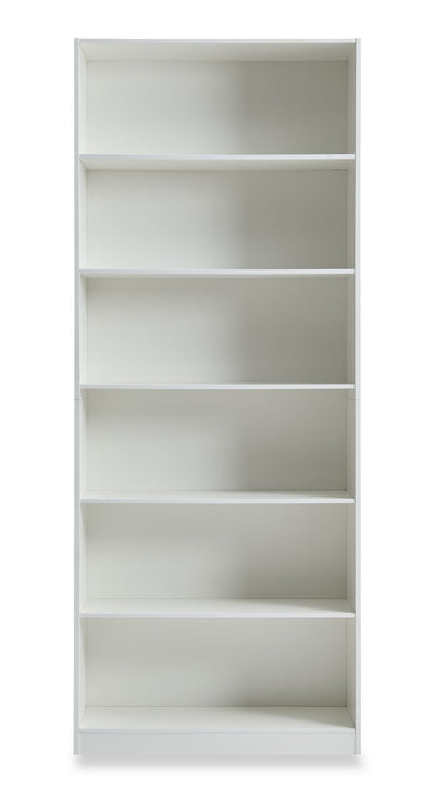 William 31.5" 6-Shelf Bookcase - White | Bibliothèque William de 31,5 po à 6 tablettes - blanche