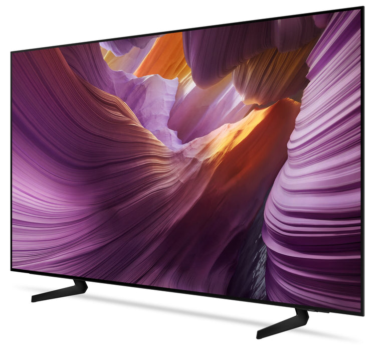 Téléviseur intelligent DELO SAMSUNG S85F UHD 4K de 77 po avec Vision AI et système d’exploitation Tizen (QN77S85FAFXZC) - modèle 2025