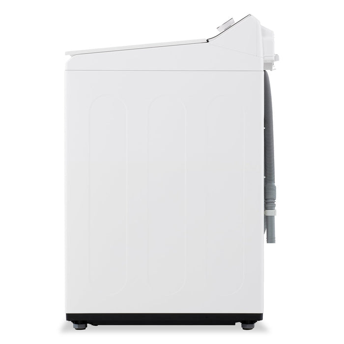 Laveuse intelligente LG à chargement par le haut de 5,8 pi3 avec EasyUnload et détection IA - blanc alpin - WT8200CW