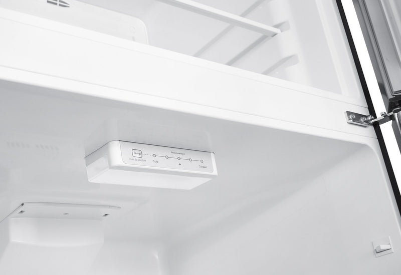 Réfrigérateur Frigidaire de 18 pi3 et de 30 po à congélateur supérieur - acier inoxydable résistant aux traces de doigts - FRTE1835AV