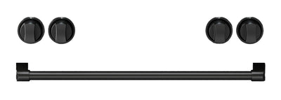 Thor Kitchen Handle and Knob Set for 30” Range in Black - CKA-RE30-BLK | Ensemble de poignées et de boutons Thor Kitchen noir pour cuisinière de 30 po - CKA-RE30-BLK | RE30KBLK