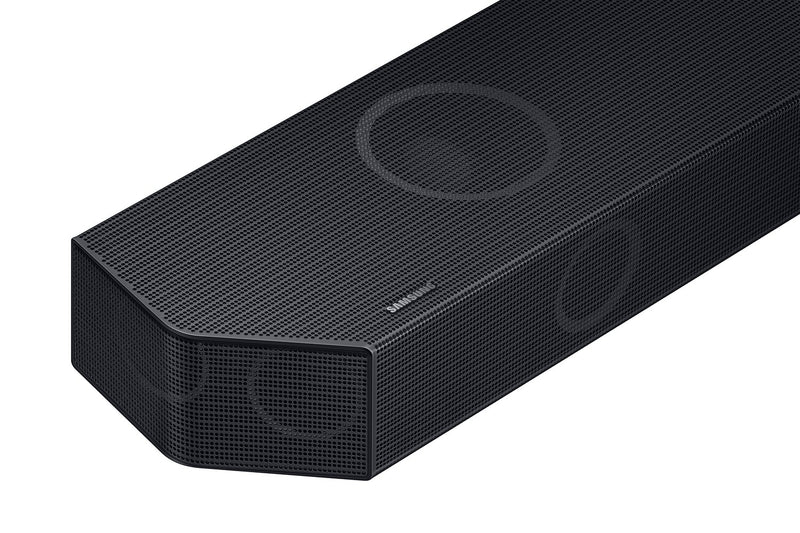 Barre de son Samsung à 9.1.2 canaux avec Dolby AtmosMD, DTS:X, Q-Symphonie et caisson d’extrêmes graves sans fil (HW-Q910D/ZC)