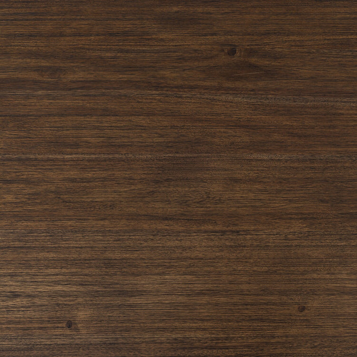 Table à café Branson de 48 po avec dessus relevable, rangement et roulettes - brun foncé