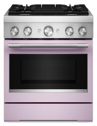 Cuisinière hybride KitchenAid de 4,1 pi3 avec mode de friture à air sans préchauffage - fleurs sauvages - KFDS930SWF
