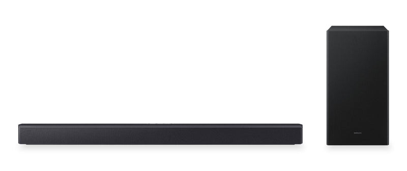 Barre de son de 360 W à 2.1 canaux SAMSUNG de série B avec caisson d’extrêmes graves sans fil (HW-B53CF/ZC)