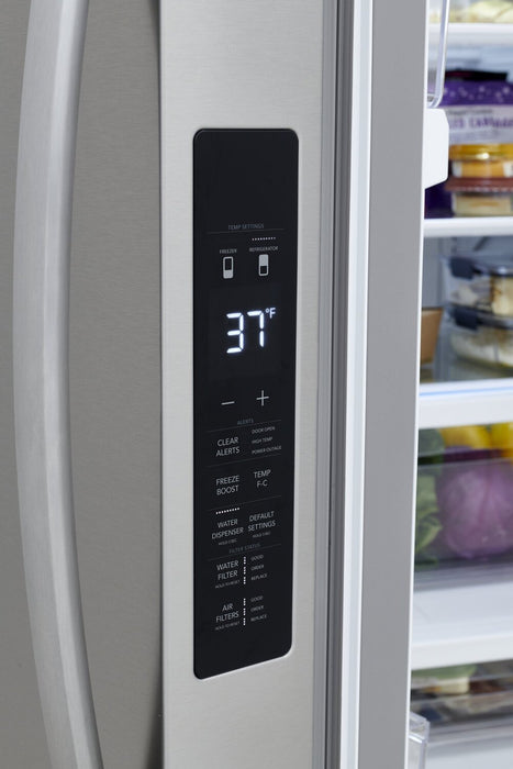 Réfrigérateur Frigidaire de 28,8 pi³ et de 36 po de profondeur standard à portes françaises - acier inoxydable Smudge-ProofMD - FRFN2813AF