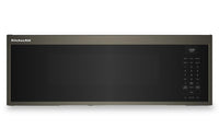  Four à micro-ondes à hotte intégrée intelligent à profil bas KitchenAid de 1,1 pi3 - acier inoxydable noir - YKMML550RBS 