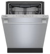 Lave-vaisselle intelligent Bosch de série 800 de 24 po avec 3e panier - acier inoxydable résistant aux traces de doigts - SHX78DM5N