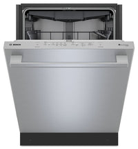  Lave-vaisselle intelligent Bosch de série 800 de 24 po avec 3e panier - acier inoxydable résistant aux traces de doigts - SHX78DM5N 