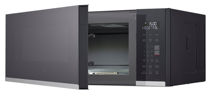 Four à micro-ondes à hotte intégrée intelligent à profil bas LG de 1,3 pi3 - MVEF1323F