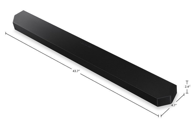 Barre de son à 5.1.2 canaux SAMSUNG HW-Q800F avec caisson d’extrêmes graves (HW-Q800F/ZC)