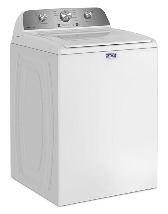 Laveuse à chargement par le haut de 4,8 pi3 et sécheuse électrique de 7,0 pi3 de Maytag - blanches - MATL4205