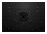 Surface de cuisson à induction NextGen de KitchenAid de 30 po à aspiration descendante avec 4 zones de cuisson - noire - KCID930SBL
