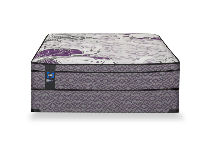 Ensemble Matelas à Euro-plateau Fiore 2.0 PosturepedicMD de Sealy pour grand lit