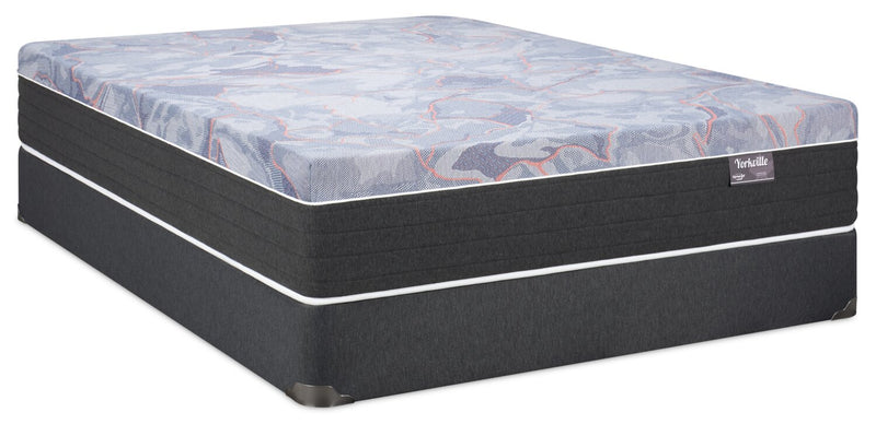 Ensemble matelas ferme à plateau-coussin lisse Yorkville de Springwall pour lit simple