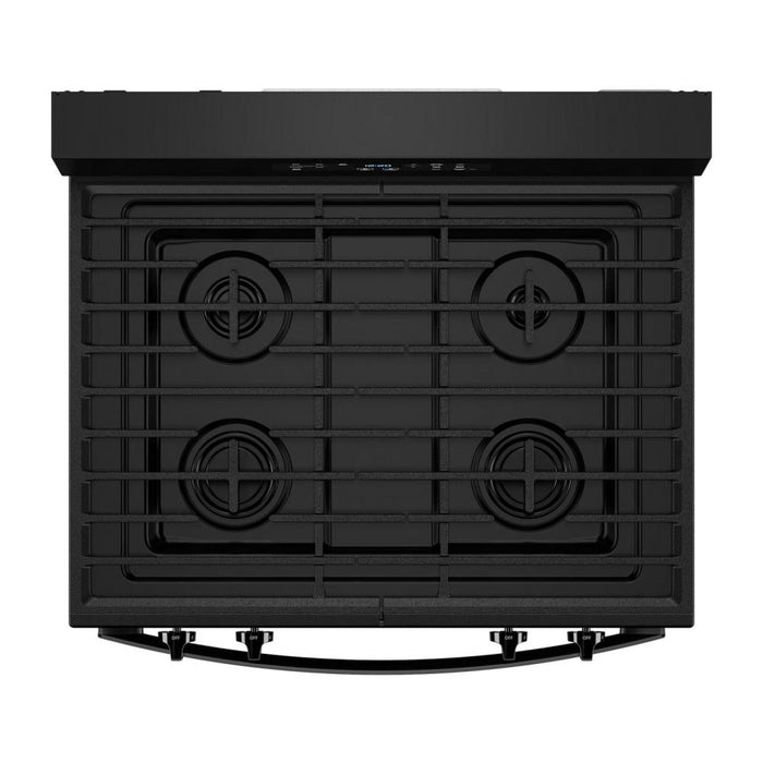 Cuisinière à gaz Whirlpool de 5,3 pi³ et de 30 po avec brûleur SpeedHeatMC - WFGS3530RB