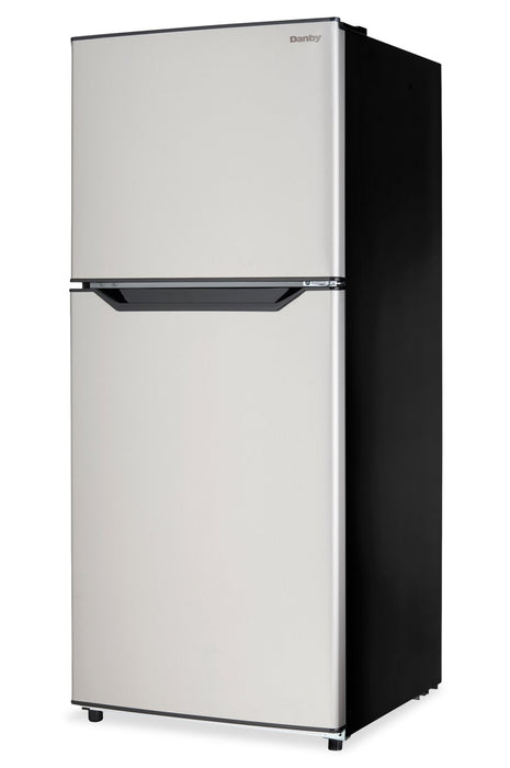 Réfrigérateur Danby de format appartement de 11 pi3 et de 23,44 po à congélateur supérieur - acier inoxydable - DFF116B2SSDBL