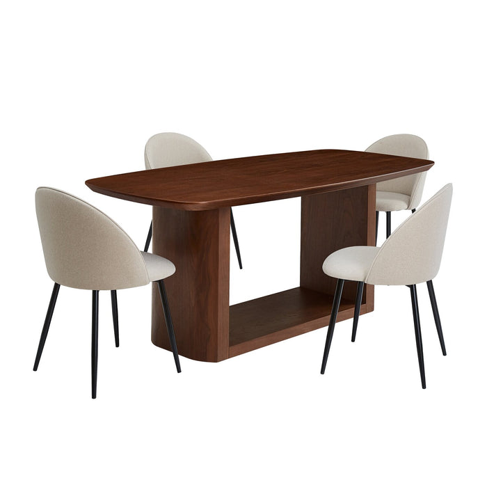 Chaise de salle à manger Asha - taupe