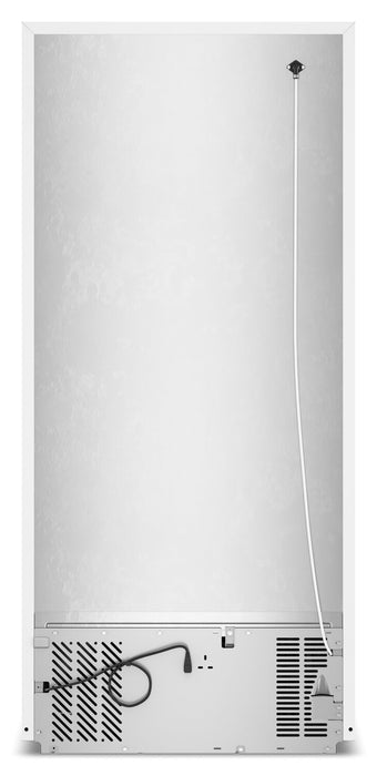 Réfrigérateur Whirlpool de 19 pi³ et de 29,5 po à congélateur supérieur avec refroidissement à couverture totale - blanc - WRTX7419SW