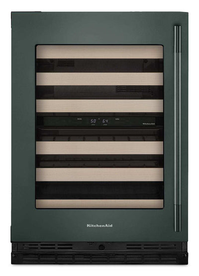 KitchenAid 24" Undercounter Wine Cellar - Juniper - KUWL524SJP | Cellier KitchenAid de 24 po sous le comptoir - genièvre - KUWL524SJP