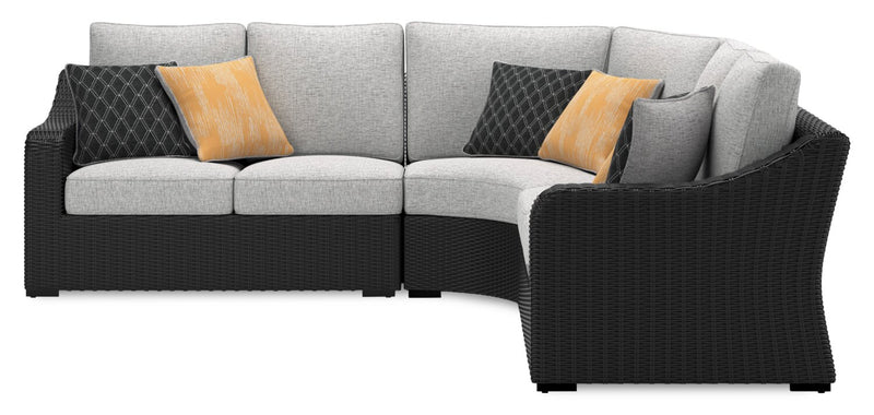 Ensemble Jasper 3 pièces pour la terrasse - noir