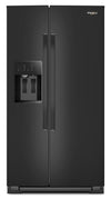 Réfrigérateur Whirlpool de 28,7 pi³ et de 36 po à compartiments juxtaposés - noir - WRSF5536RB