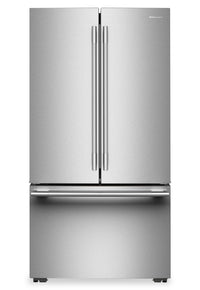 Réfrigérateur KitchenAid de profondeur comptoir à portes françaises avec distributeur d’eau interne - acier inoxydable - KRFC336SPS