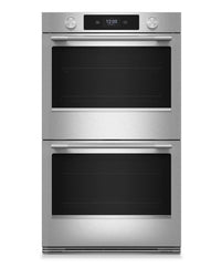  Four mural double intelligent électrique KitchenAid de 30 po avec caméra de cuisson intelligente - KOED930SPS