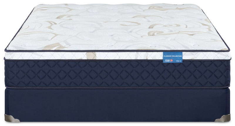 Ensemble matelas moyen à Euro-plateau Pisa IV de Springwall pour grand lit