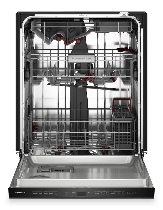 Lave-vaisselle KitchenAid de 24 po et de 44 dBA avec troisième panier 360° Max JetsMC - genièvre - KDPS624SJP 