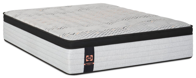 Matelas semi-ferme à Euro-plateau Bronson PosturepedicMD Plus de série 1000 de Sealy pour grand lit