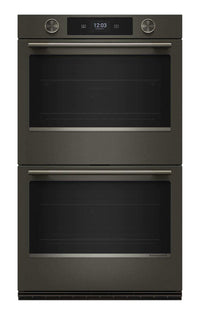  Four mural double intelligent électrique KitchenAid de 30 po - minerai noir - KOED730SBE