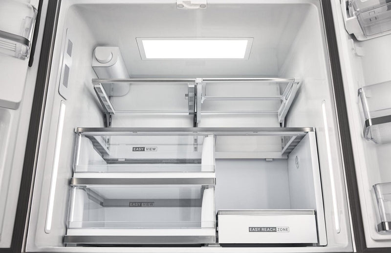 Réfrigérateur Whirlpool de 22 pi3 et de 36 po de profondeur comptoir véritable à portes françaises - acier inoxydable  - WRMC7036RZ