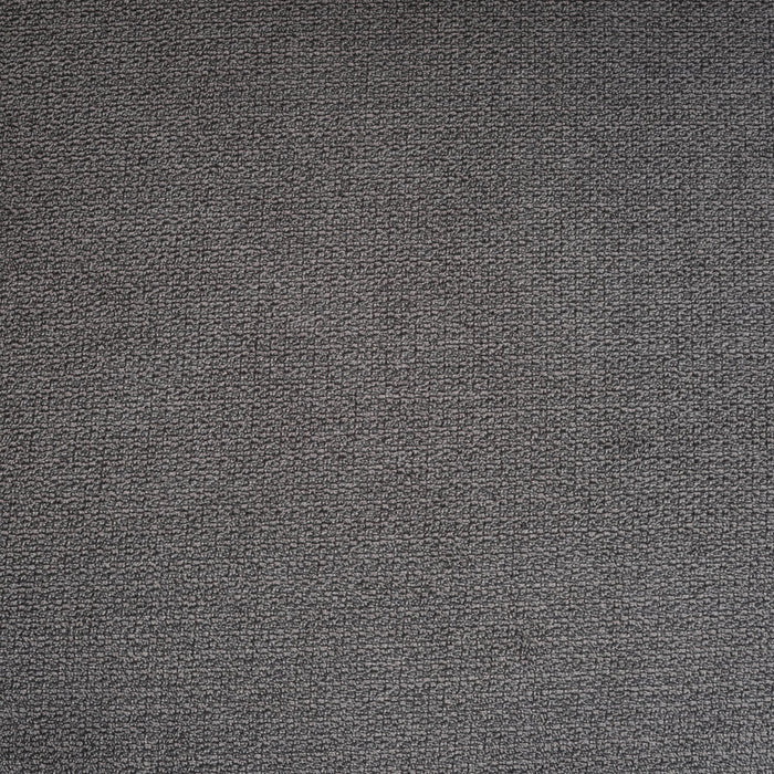 Causeuse Cosmo de 57 po en tissu avec coussins de dossier capitonnés - anthracite