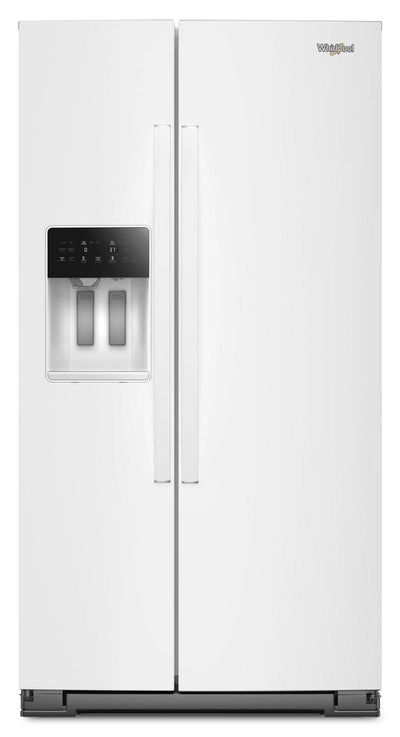 Whirlpool 36" 28.7 Cu. Ft. Side-by-Side Refrigerator - White - WRSF5536RW | Réfrigérateur Whirlpool de 28,7 pi³ et de 36 po à compartiments juxtaposés - blanc - WRSF5536RW