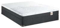 Ensemble matelas ferme à plateau-coussin dans une boîte Spa 8 de Springwall pour grand lit