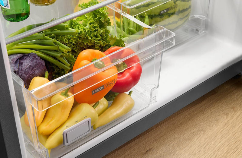 Réfrigérateur Whirlpool de 19 pi³ et de 29,5 po à congélateur supérieur - blanc - WRTX5419SW