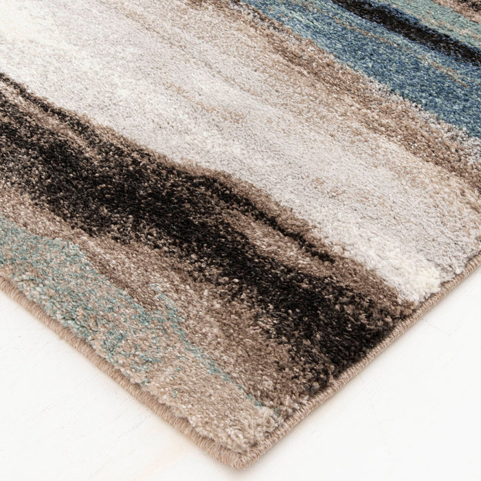 Carpette Lorin tissée à la machine de 5 pi x 7 pi - multicolore 