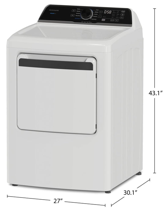Sécheuse électrique Frigidaire de 7 pi³ - blanche - FLVE752CBW