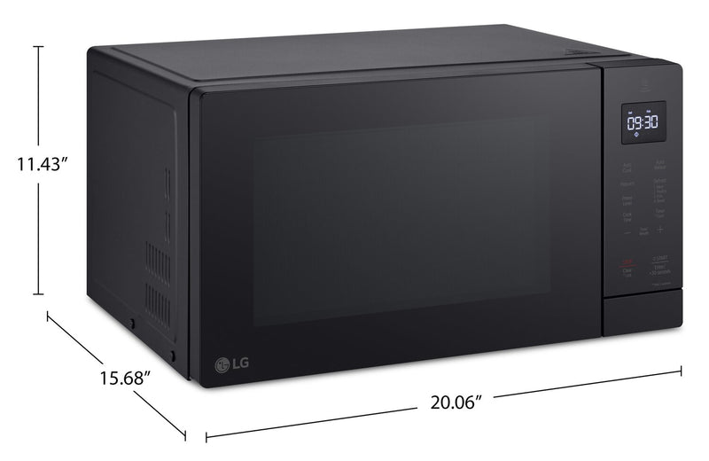 Four à micro-ondes de comptoir LG de 1,1 pi3 avec revêtement EasyCleanMC - MSER1130B