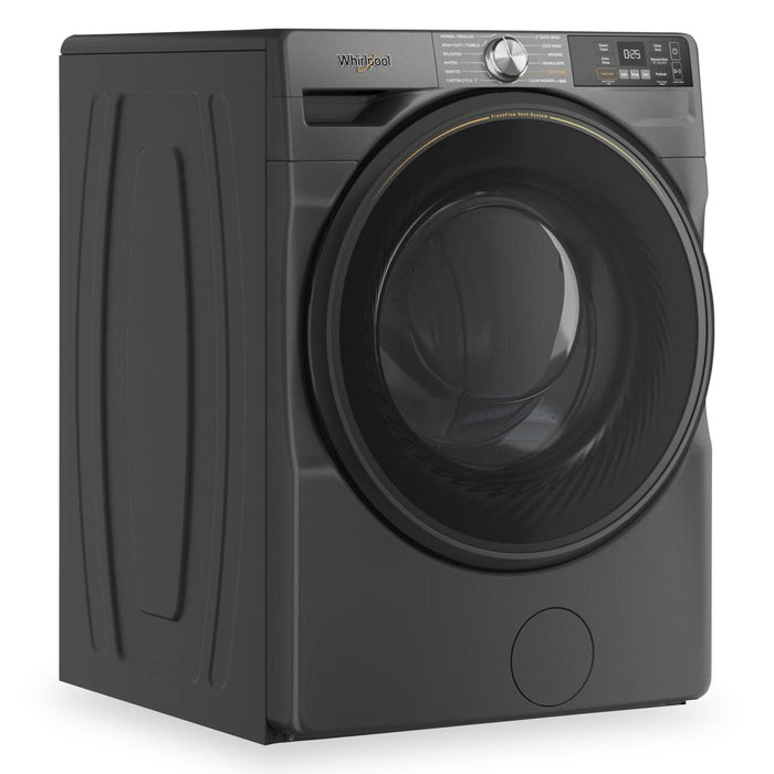 Laveuse intelligente Whirlpool à chargement frontal de 5,2 pi³ avec système de ventilation FreshFlowMC - noir volcan - WFW5720RU