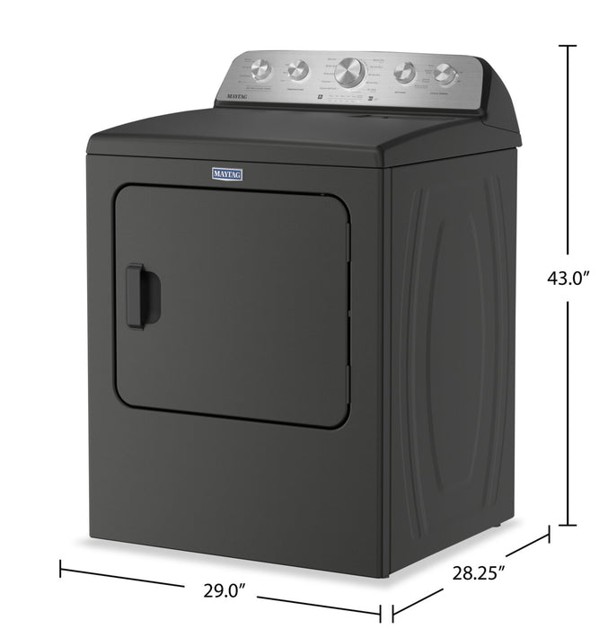Sécheuse électrique Animal Pet Pro de 7,0 pi3 de Maytag - noir volcan - YMED5605RU