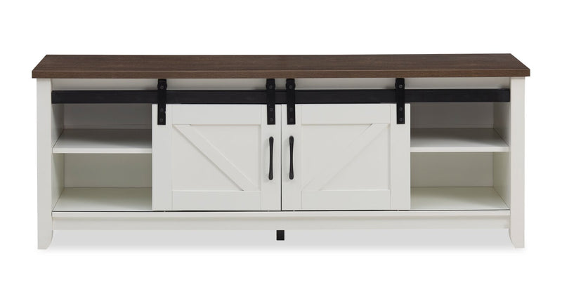 Meuble pour téléviseur Logan de 60 po - chêne noyer 