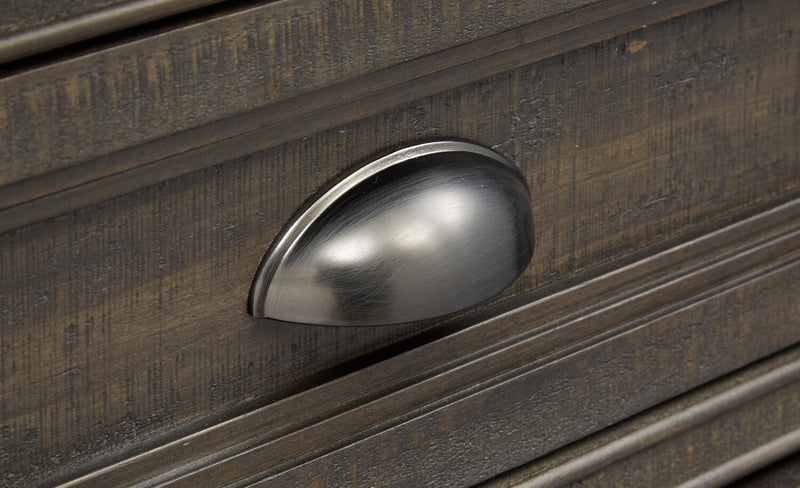 Meuble pour téléviseur traditionnel Wesley de 90 po avec rangement et système de gestion des câbles pour téléviseurs jusqu’à 95 po - graphite